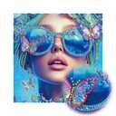 Reofrey DIY Special Shape Large Diamond Art Kits for Adults Horse, Small Diamond Painting Kits for Adults Animals, Drill Rhinestone Cross Stitch Embroidery Canvas for Crafts Home Wall Decor 12x12inch