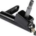 Left Spindle Steering Knuckle W/Wheel Hub + Ball Joints Replacement for Coleman CK196-T KT196 Spindle & 196cc 6.5 Hp Gas Powered Go-Karts Vahaha