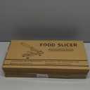 Manual Frozen Meat Slicer Meat Cutter Upgraded Stainless Steel Meat Cleavers Beef Mutton Roll Slicing Machine Vegetable Meat Slicer for Home Cooking Hotpot Shabu yhz