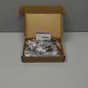 Ravinte 30 Pack 1-3/4 inch Curved Cabinet Pulls Matte Black Kitchen Cupboard Handles Cabinet Handles 1.75Length