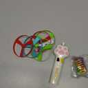 Battery Powered Cat Fetch Toy, Interactive Disc with 6 Flying Discs for Indoor & Outdoor Play