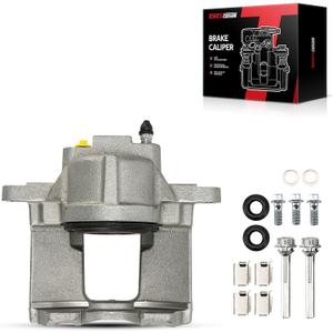 Torchbeam Front Brake Caliper for Jeep Wrangler 2013-2017, Dodge Grand Caravan 2013-2016, Chrysler Town & Country 2013-2016, Jeep Wrangler JK, Front Left or Front Right Caliper without Bracket 185485