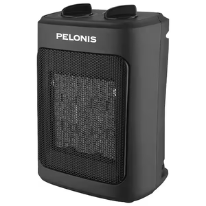 Pelonis 1500-Watt 9 in. Electric Personal Ceramic Space Heater with Thermostat CH1001
