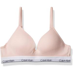 Calvin Klein Girls' Big Seamless Hybrid Bra ((34) 34A, Crystal Pink)