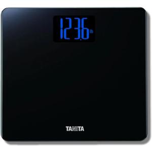 Tanita HD-366 Digital Weight Scale - 440 lbs Capacity - Japan Technology Accurate Digital Weight Scale - Step On Operation, Stylish Design with Reverse Blue Lit LCD Display & 8mm Thick Tempered Glass
