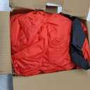 8FT Halloween Inflatables Giant Spider with 18 Built-in LED Lights and Magic Cube Light, Halloween Blowups for Yard, Garden and Lawn Outdoor Decoration (2 LEDs Each Leg) (Red)