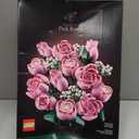 LEGO Botanicals Bouquet of Pink Roses Artificial Flowers - Building Blocks for Adults, Ages 18+ - Gifts for Birthdays for Her - Flowers for Home Office, Shelf or Room Decor - 10374