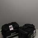 TYCHE Bike Trunk Bag 35L with Panniers and Phone Holder | Hard Shell Waterproof Carbon Leather 3-in-1 Bag | Expandable Cargo Storage & Cooler Interior | Fits Rear Rack for Ebike, Adult Bicycle