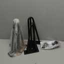 SMARTSTANDARD 10 Inch Hairpin Table Legs, 3 Steel Rods 1/2 Inch Pipe Diameter, 800lbs Load Capacity, Mid-Century Style for Coffee Table, Side Table, Night Stand (Black, 4PCS)