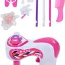 Keenso Electric Hair Braider Kit, Automatic Rotating Hair Twisting Machine for Kids DIY Styling Toy