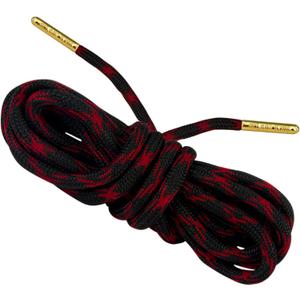 Loop King Laces 1 Pair Luxury Rope Shoe Laces with Gold Tips