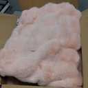 Pink Fluffy Blanket for Couch Living Room Faux Fur 50x60 Fuzzy Throw Blanket for Bed Soft Furry Bed Cozy Comforter Home Decor Gifts 860 GSM