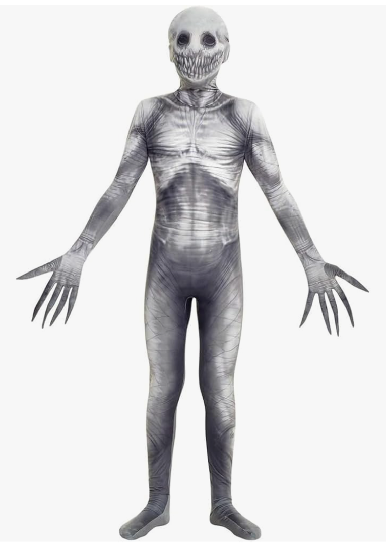 Morphsuits The Rake Costume for Kids, Zalgo Scary Halloween Costume for Boys, Creepy Kids Outfit, Fun Dress-Up, M