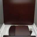 Delta Children MySize Kids Wood Table and Chair Set (2 Chairs Included) - Ideal for Arts & Crafts, Snack Time, Homework & More - Greenguard Gold Certified, Dark Chocolate, 3 Piece Set