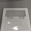 Voircoloria Baby Boxes with Letters, 4 Transparent Balloon for Gender Reveal Birthday Wedding Baby Shower Decorations (White)