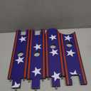 Neoflavie 5 Ft Shot Board 4 Person Shot Ski Retro Rustic Wood Ski Shot Board for Party,Wedding Celebration,Birthday Family Gathering,Game Night - 56x4x0.8in (Stripes Design)