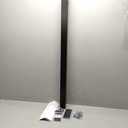 Muzata Aluminum Black Side Mount Cable Railing Post 36 Inch 36"X2"x2" Undrilled Space-Saving Cable Railing System Kit Indoor Outdoor Seaside with Paper User Guide PW01 BNAS