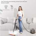 Portable Steam Cleaner, 293F 58 PSI Powerful Multipurpose Handheld Steam Mop, 21 Attachments, 50Oz Capacity, Heavy Duty Steamer for Carpets, Floors, Cars, Tiles, Crack Cleaning, Turquoise