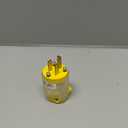 Leviton Grounding Lighted Plug End Replacement, 515PV-LIT