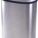Trash 3-Gallon Touch Free Sensor Automatic Touchless Can (Batteries Not Included