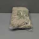 RV Dinette Cushion Covers, Stretchy Polyester Slipcovers for 39-50in Length with Elastic Band Design, for RV Furniture Sofa Seat Protection (Khaki)