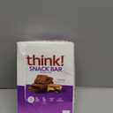 think! Protein Bars with Chicory Root for Fiber Snack Bars, 1.4 Oz