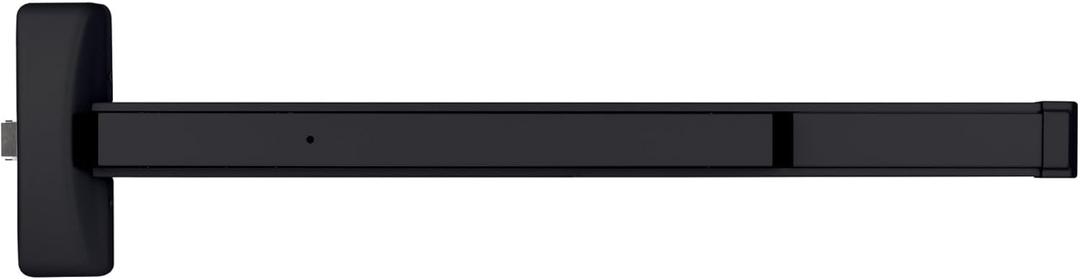 Brinks Commercial Rim Panic Exit Device, Matte Black - UL Listed Emergency Exit Hardware for Commercial Doors