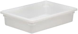 Cambro 18266P148, 8.75 Gal White Polycarbonate Food Storage Boxes, White (78575)