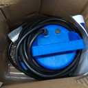 1/2 HP Submersible Water Pump 2900 GPH Portable Small Sump Pump For Pool Cover, Basements, Puddles, Gardens Ponds With 16.4 Ft Power Cord and Hose Adapters, Blue