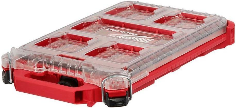 For Milwaukee 48-22-8436 5-Compartment PACKOUT Compact Low-Profile Tool Organizer
