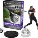 Blast Motion Softball Swing Analyzer - Improve Your Swing at Every Level - Batting Trainer - Real-time Feedback, Swing Metrics, Video Capture Highlights, Track Performance (GEN3 Sensor)