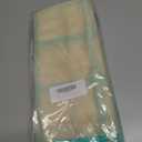 NIMES Hanging Closet Underwear Sock Jewelry Storage Over The Door Classroom Cell Phone Calculator Organizer 36 Clear Pockets (Beige)