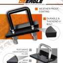 DEEAGLE Hitch Tightener Anti Rattle Stabilizer for 2.5" Trailer Hitches Reduce Movement On Hitch Mount Cargo Carrier Bike Rack Boat, RV Trailer Accessories
