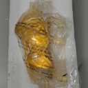 Acrylic Bull Statue Feng Shui Wall Street Bull Statue, Stock Market Charging Bull Sculpture Office Desk Decorative, Gold Bull Figurines for Tv Stand Knick Knacks Home Decor for Shelves para