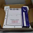 TEAMIX Wall Mounted Desk, White Folding Desk for Small Spaces Floating Shelf Organizer with Heavy-Duty Brackets for Home Office (23.6"W x 11.8"D)