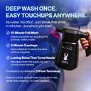 Electric Plus Kit, Waterless Car Wash Kit, Rechargeable Electric Sprayer, Foam 2.0 Solution, 6 Reusable Microfiber Towels, & Air Freshener, Car Cleaning Supplies, 9 Piece Auto Cleaning Kit