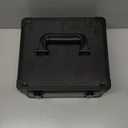 Travel Makeup Case with Lighted LED Mirror  Waterproof Cosmetic Organizer with Adjustable Dividers, Portable Makeup Train Case for Women, Black