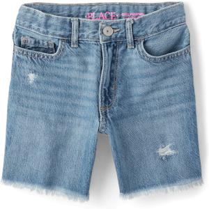 The Children's Place Girls Twill Skimmer Shorts (10)