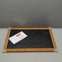 VIYYIEA Framed Canvas Wall Art, Large Vintage Christmas Picture Decor Indoor, 16x24in, Retro Winter Pine Forest Painting Artwork For Living Dining Room Hallway Fireplace, Holiday Decorations