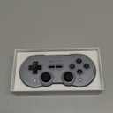 8Bitdo Sn30 Pro Wireless Bluetooth Controller, Hall Effect Joystick Update, Retro Gamepad for Switch/Switch 2, PC, Steam Deck, Android, Raspberry PI, iPhone, iPad, macOS and Apple TV (Gray Edition)