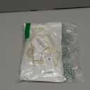 Edoneery Christmas Stocking Holders for Fireplace Mantle with Separate Double-Sided Tapes, 6 Pack Adjustable Non-Slip Metal Stocking Hangers for Mantel Xmas Party Decorations,Gold