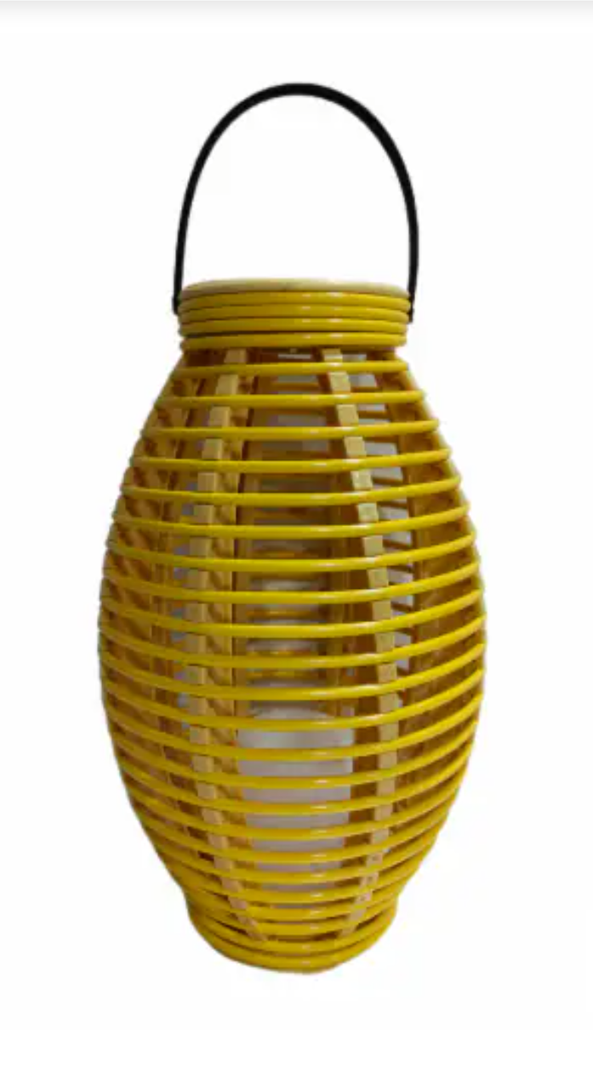 GardenEveryday Living® Solar Lantern - Yellow
