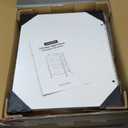 Night Stand Bedside Table Bedroom - White Nightstand with Charging Station & LED Light Strip, Morden Bed Side End Table with Storage Shelf & 2 Fabric Drawers, U-S-B Ports & AC Outlets