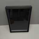 Light Up Pin Display Case 16x12 Black Enamel Pin Display Board with Light, Pin Holder and Pin Collection Display Frame, Pin Display for Wall or Tabletop, Pin Board for Enamel Pins