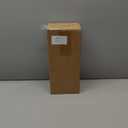 Baquler 3 Pcs Christmas LED Pine Cone Candles Large Xmas Flameless Pinecone Candles Battery Operated, Real Wax Pine Cone LED Flickering Pillar for Christmas Party Decoration, 4 x 5.5 Inches (Brown)