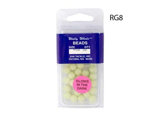 Zak Z-BeadRG8 Glow Beads - Round - Size 8, 4/Pack (120 Pcs)