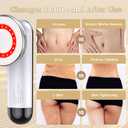 Professional Body Sculpting Machine with 3 Modes 10 Levels and Heating Function, Cordless Cellulite Massager Device, Electric Cellulite Massage Tool for Leg, Arm, Belly, Waist, Buttocks