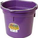 Flat Back Bucket 20 Qt (Purple)