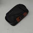 Kingsons Crossbody Bag for Men & Women Small Crossbody Casual Travel Tiny Sport Hiking Cycling Day Bag, Black, Tsa Lock Bag