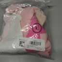 Dokotoo Womens Casual V Neck Short Sleeve Shirts Color Block Back Button Down Blouses Tops (L)